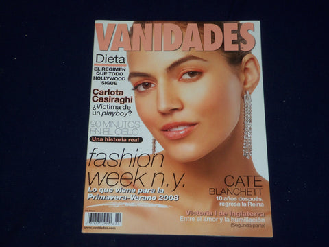 2007 OCTOBER 23 VANIDADES MAGAZINE - NIKI CLOYD COVER - SP 9874
