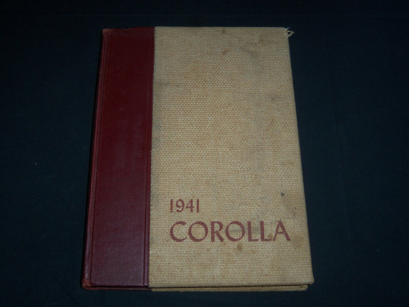 1941 COROLLA UNIVERSITY OF ALABAMA YEARBOOK - TUSCALOOSA AL - YB 1690