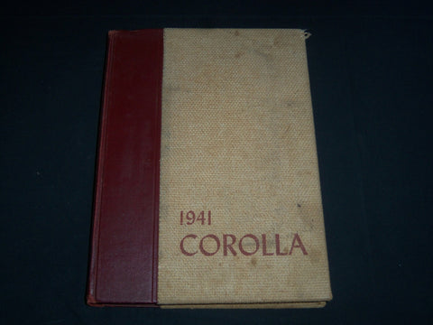 1941 COROLLA UNIVERSITY OF ALABAMA YEARBOOK - TUSCALOOSA AL - YB 1690