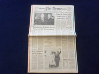 1974 AUGUST 10 THE PATERSON NEWS NEWSPAPER - FORD IS SWORN IN - NP 6436