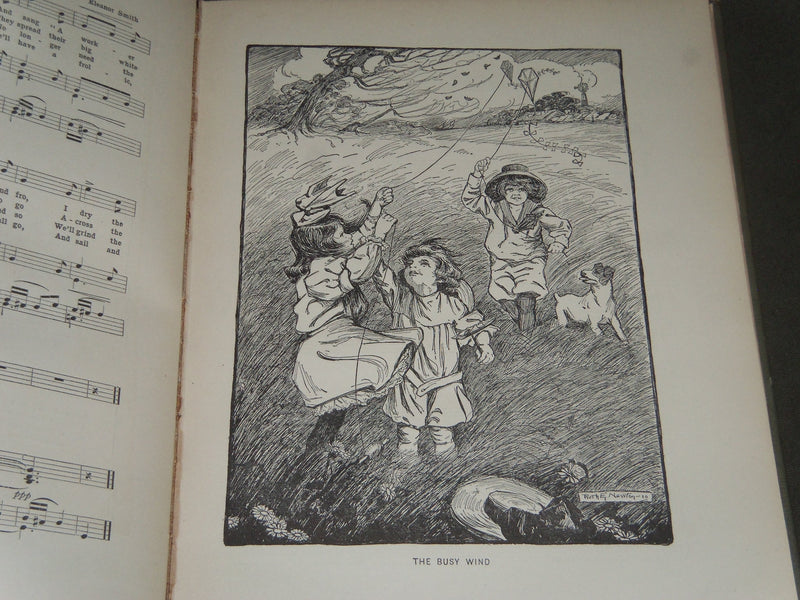 1913 SONGS OF A LITTLE CHILD'S DAY BY POULSSON & SMITH - NICE ILLUS. - KD 4326