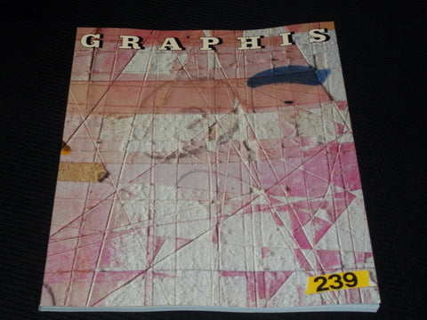 1985 #239 GRAPHIS MAGAZINE VERY NICE COVER ART & INSIDE PAGES - E 819