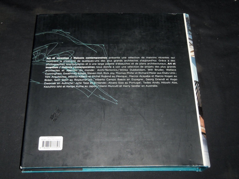 2007 ART ET INVENTION MAISONS CONTEMPORAINES BOOK BY MICHAEL WEBB - D 28