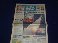 1998 OCT 30 - NOV 1 USA TODAY NEWSPAPER - JOHN GLENN RIDES AGAIN - NP 3078