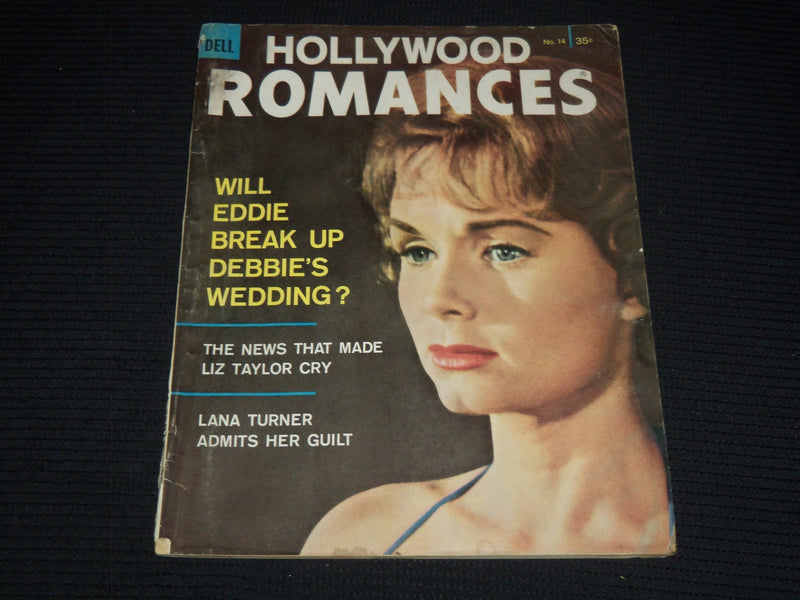 1960 NO. 14 HOLLYWOOD ROMANCES MAGAZINE - DEBBIE REYNOLDS COVER - E 12401