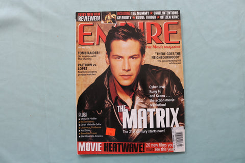 1999 JULY EMPIRE MAGAZINE - KEANU REEVES COVER - E 19637