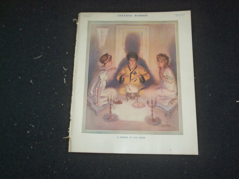 1911 MAY 25 LIFE MAGAZINE - COLLEGE NUMBER - A KNOCK AT THE DOOR - ST 6454