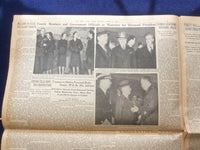 1945 APRIL 15 NEW YORK TIMES - NATION PAYS FINAL TRIBUTE TO ROOSEVELT - NP 6468