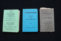 1930'S-1970'S RAILROAD EPHEMERA - LOT OF 25 PIECES - O 3675