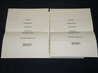 1979 MARITIME COLLEGE DIAMOND JUBILEE BALL PROGRAM + SEATING LISTS - J 5866