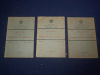 1936-1937 BOLETIN DEL OBSERVATORIO NACIONAL - LOT OF 3 - SPANISH TEXT - J 6006