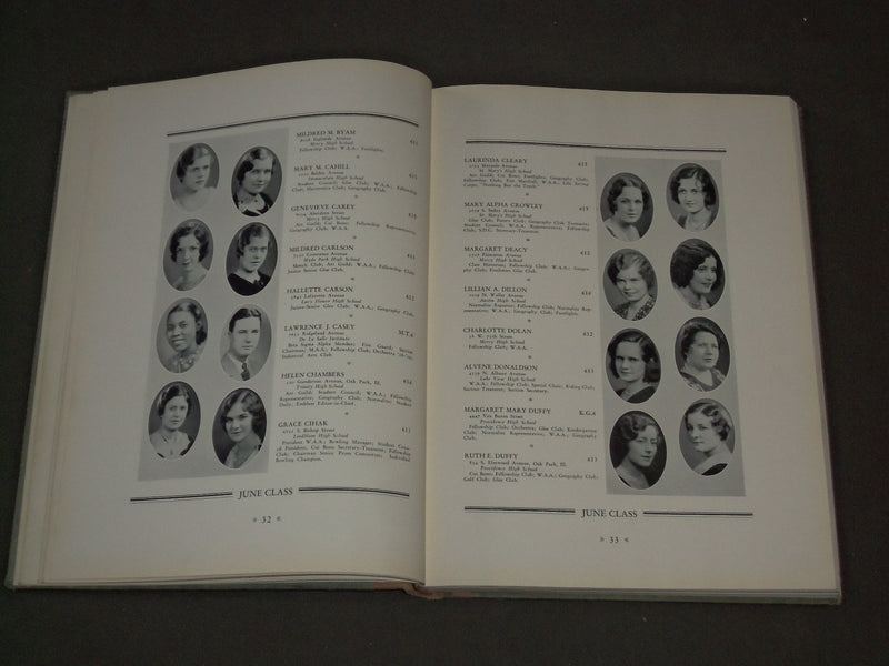 1931 THE EMBLEM CHICAGO NORMAL COLLEGE YEARBOOK - ILLINOIS - PHOTOS - YB 1137