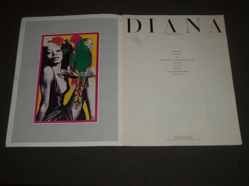 1976 DIANA - A SHOWCASE MAGAZINE - 11 X 14 1/2 PROGRAM - GREAT PHOTOS - J 2499