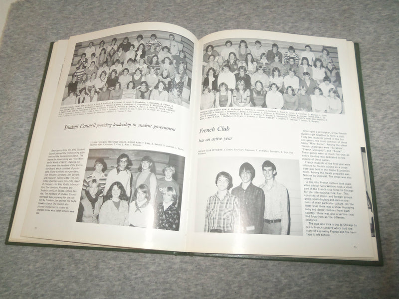 1978 ATODNEM MENDOTA HIGH SCHOOL YEARBOOK - MENDOTA, ILLINOIS - YB 2488