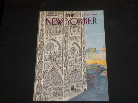 1966 AUGUST 13 THE NEW YORKER MAGAZINE - ILLUSTRATED COVER - NY 1196