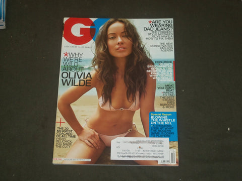 2009 OCTOBER GQ MAGAZINE - OLIVIA WILDE - B 2706