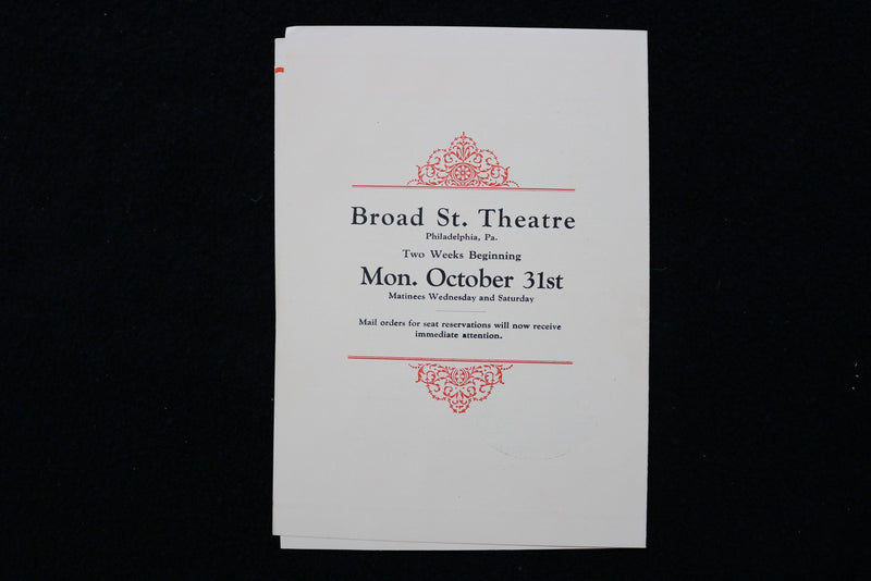 1920'S THE MERRY WIVES OF WINDSOR PROMO - MRS. FISKE & OTIS SKINNER - K 2768