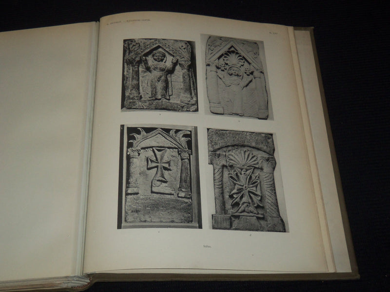 1931 LA SCULPTURE COPTE PAR GEORGES DUTHUIT FRENCH VOLUME - 72 PLATES - Z 219