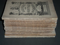 1880 HARPER'S MONTHLY MAGAZINE LOT 12 COMPLETE YR - ILLUSTRATIONS & ADS - WR 246