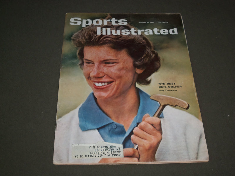 1961 AUGUST 21 SPORTS ILLUSTRATED MAGAZINE - JUDY TORLUEMKE - SP 9019