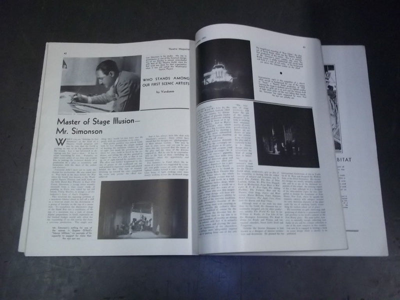 1931 FEBRUARY THE THEATRE ILLUSTRATED MAGAZINE - EDITH BARRETT - II 3382