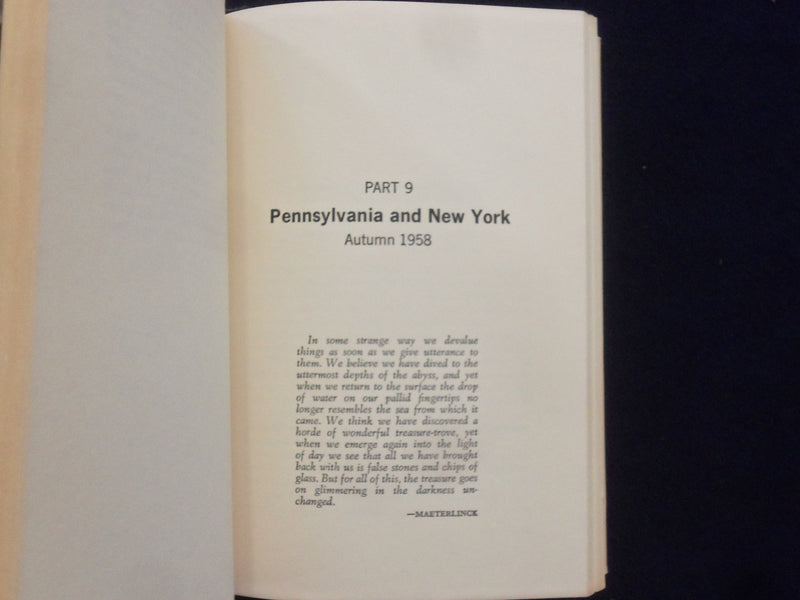 1967 THE NEW YORK DIARY HARDCOVER BOOK BY NED ROREM - 1ST EDITION - KD 9183