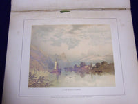 1886 SKETCHES IN WATER COLOR BY EMINENT ARTISTS VOLUME - COLOR PRINTS - KD 3556