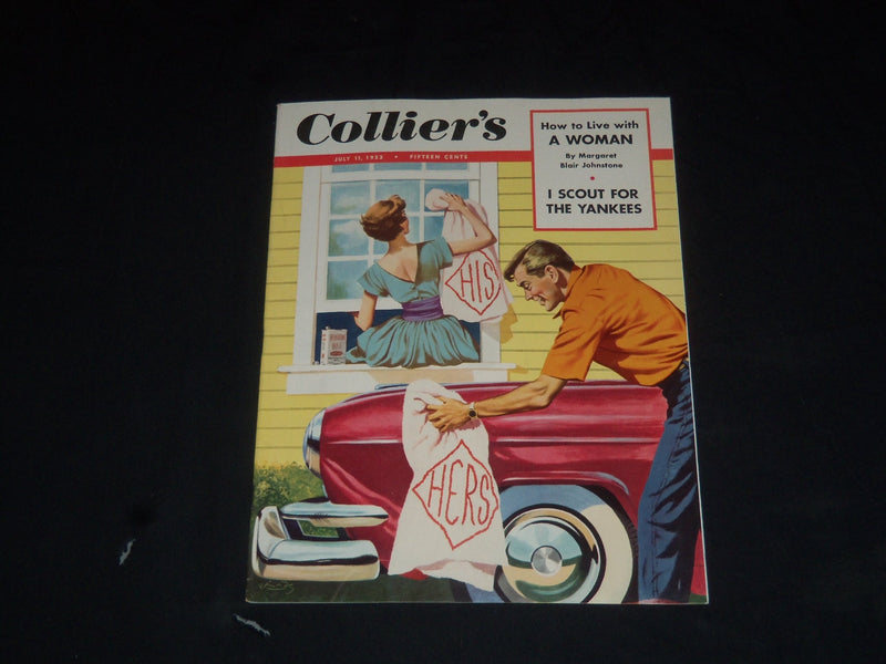 1953 JULY 11 COLLIER'S MAGAZINE - HOW TO LIVE WITH A WOMAN - SP 8448