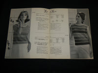 1964 BOUTIQUE FASHIONS TO KNIT AND CROCHET VOLUME NO. 85 - BEAR BRAND - J 6745