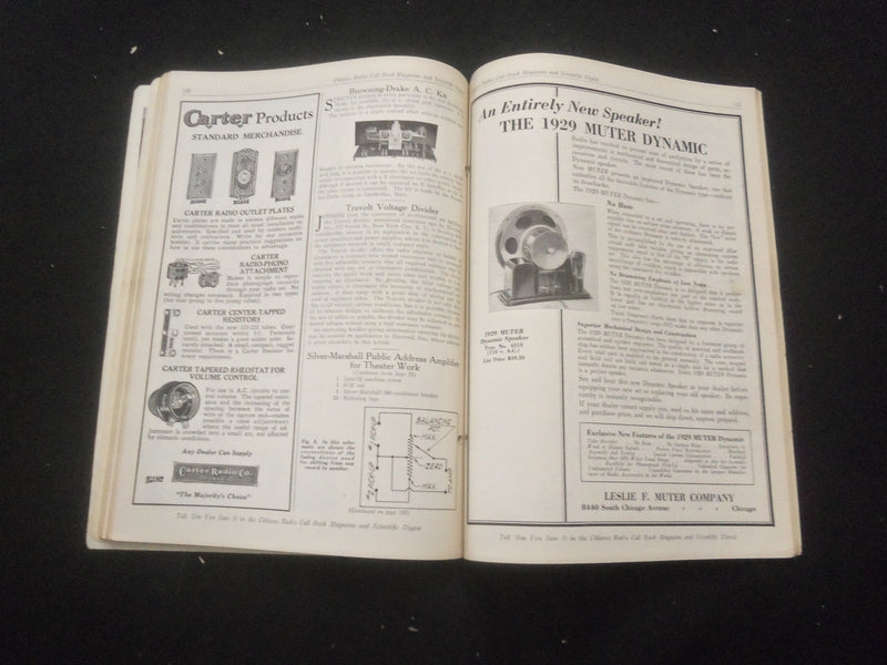1929 JANUARY CITIZENS RADIO CALL BOOK MAGAZINE AND SCIENTIFIC DIGEST - B 432K