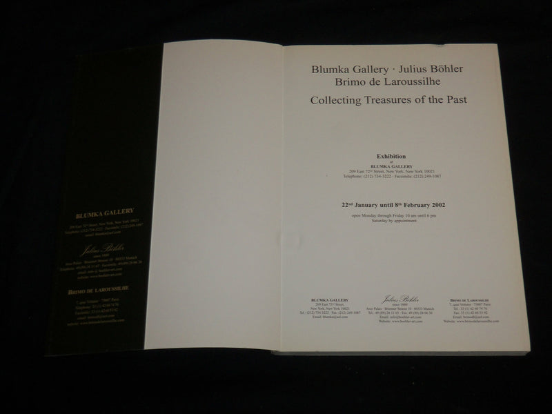 2002 BLUMKA GALLERY - JULIUS BOHLER - BRIMO SOFTCOVER BOOK - R 707O