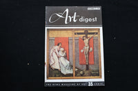 1948 DEC 15 THE ART DIGEST MAGAZINE - CHRIST ON THE CROSS COVER - F 256I