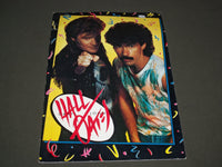 HALL & OATES LIVE THRU 85 PROGRAM - NICE PHOTOS - DARYL JOHN - J 2218