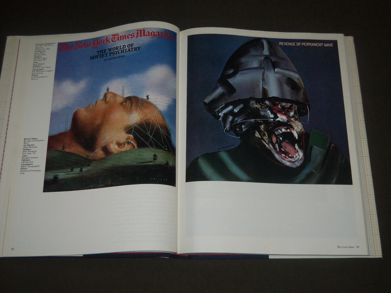 1984 GRAPHIC DESIGN USA NO. 5 HARDCOVER BOOK - GREAT PRINTS - I 585