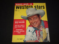 1952 NO. 2 WHO'S WHO IN WESTERN STARS MAGAZINE - ROY ROGERS COVER - E 16104