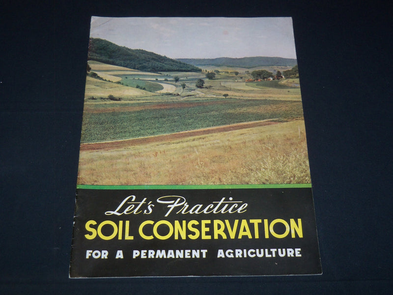 1960'S SOIL CONSERVATION BROCHURE - INTERNATIONAL HARVESTER - K 2088