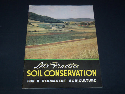 1960'S SOIL CONSERVATION BROCHURE - INTERNATIONAL HARVESTER - K 2088