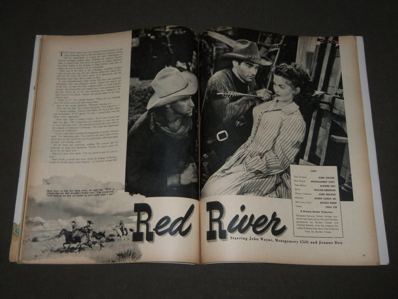 1948 NOVEMBER MOVIE STORY MAGAZINE - RITA HAYWORTH & GLENN FORD COVER - M 73
