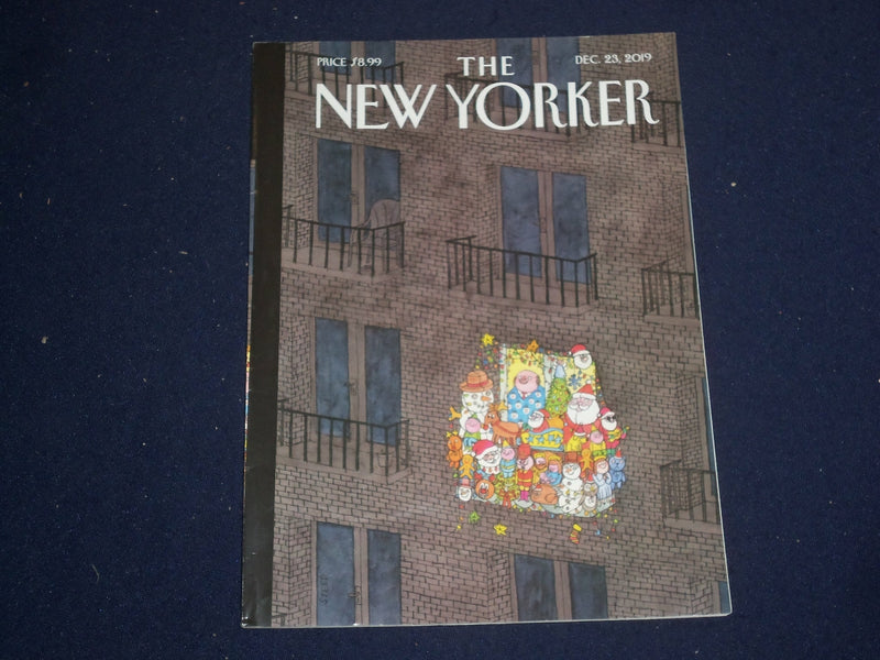 2019 DECEMBER 23 THE NEW YORKER MAGAZINE - ILLUSTRATED COVER - NY 2359