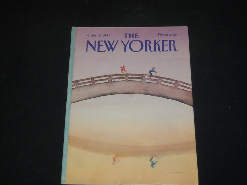 1984 JUNE 18 THE NEW YORKER MAGAZINE - ILLUSTRATED COVER - NY 1295