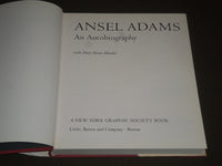 1985 ANSEL ADAMS AN AUTOBIOGRAPHY WITH MARY STREET ALINOER BOOK - I 923