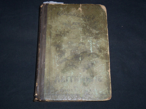 1873 GREENLEAF'S NEW ELEMENTARY ARITHMETIC VOLUME BENJAMIN GREENLEAF - KD 4814Y