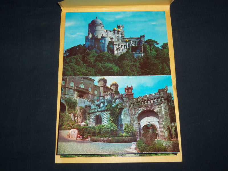 1940'S PALACIO DA PENA PORTUGAL POSTCARD PACK - TOPOGRAPHICAL - J 8743