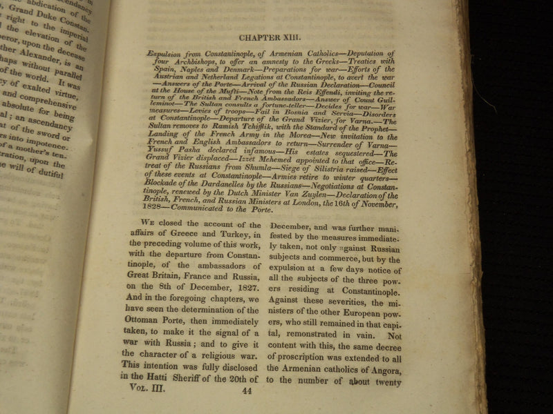 1835 THE AMERICAN REVOLUTION ANNUAL REGISTER FOR 1827-8-9 - SECOND EDN - KD 9523
