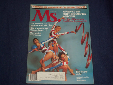1983 FEBRUARY MS. MAGAZINE - A NEW EVEN FOR THE OLYMPICS, AND YOU - ST 6025