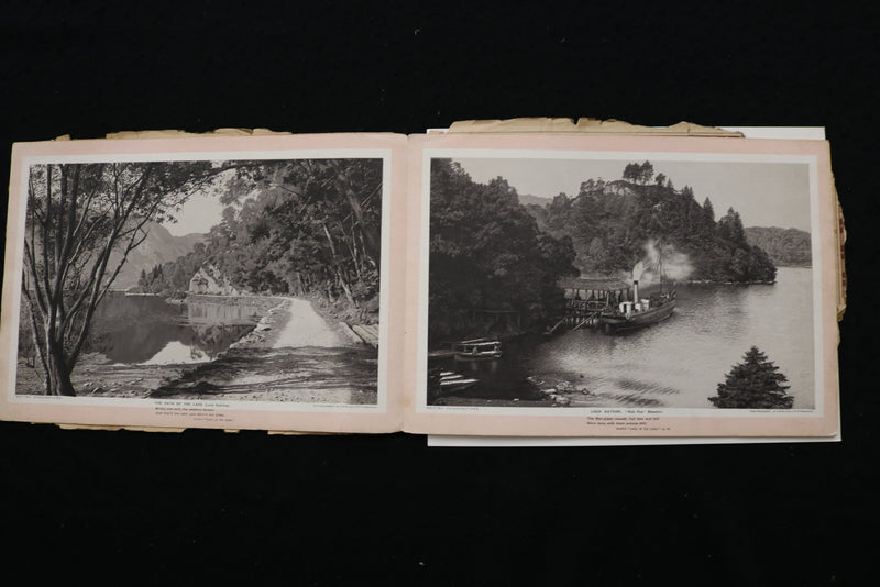 1900'S ALBUM OF VIEWS OF THE TROSSACHS & LOCHLOMOND VIEW BOOK- SOFTCOVER- K 2430