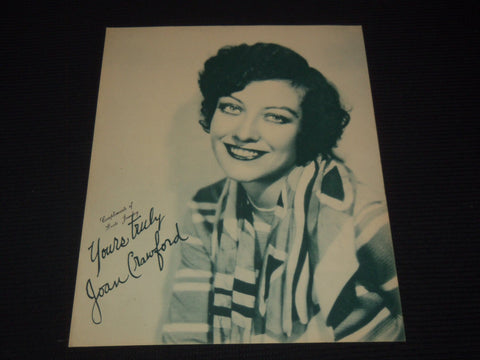 1930'S JOAN CRAWFORD PUBLICITY PHOTO - 11x14 - #160