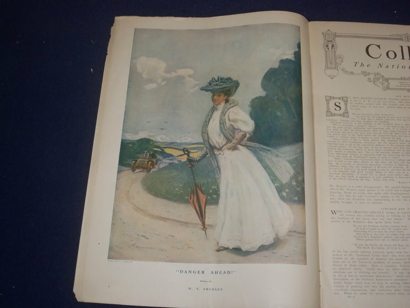 1907 SEPTEMBER 14 COLLIER'S MAGAZINE - BEDTIME - F. X. LEYENDECKER - ST 6780