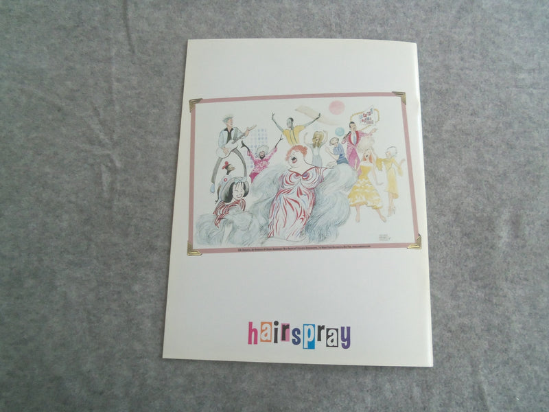 2002 HAIRSPRAY PROGRAM - MARISSA JARET WINOKUR - HARVEY FIERSTEIN - J 7638