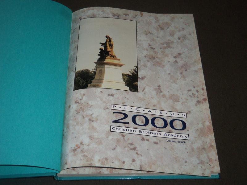 2000 PEGASUS CHRISTIAN BROTHERS ACADEMY YEARBOOK - LINCROFT NEW JERSEY - YB 1049